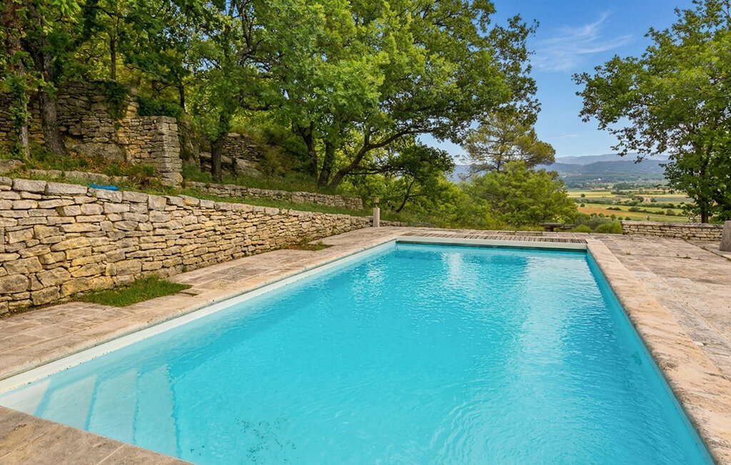 Maison 6 personnes avec piscine et vue Luberon à Goult - Photo 9
