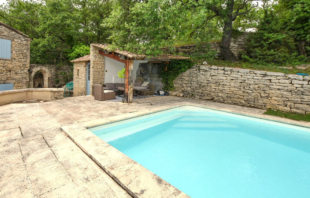 Maison 6 personnes avec piscine et vue Luberon à Goult - Photo 10