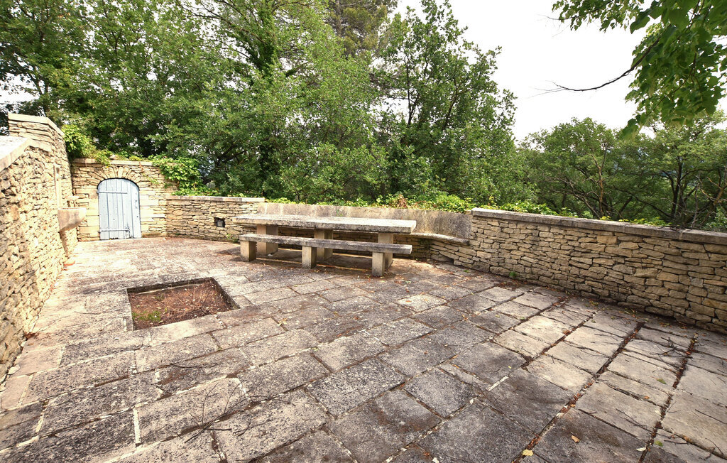 Maison 6 personnes avec piscine et vue Luberon à Goult - Photo 14