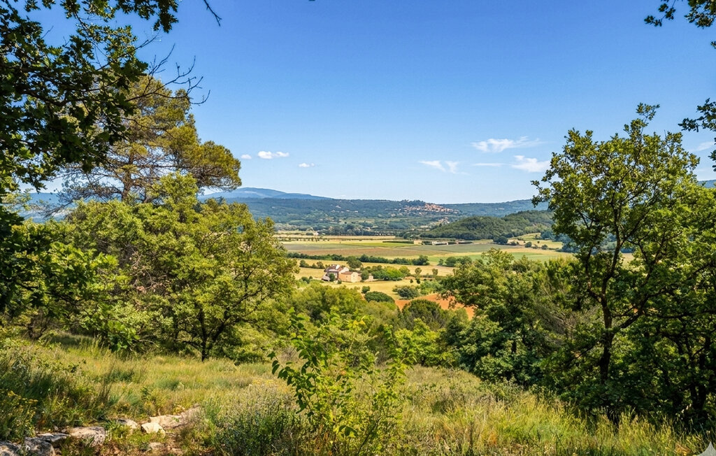 Maison 6 personnes avec piscine et vue Luberon à Goult - Photo 18