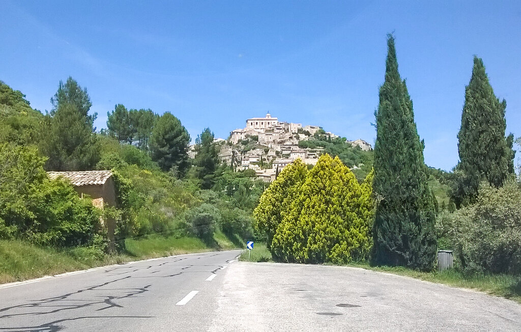 Maison 6 personnes avec piscine et vue Luberon à Goult - Photo 24