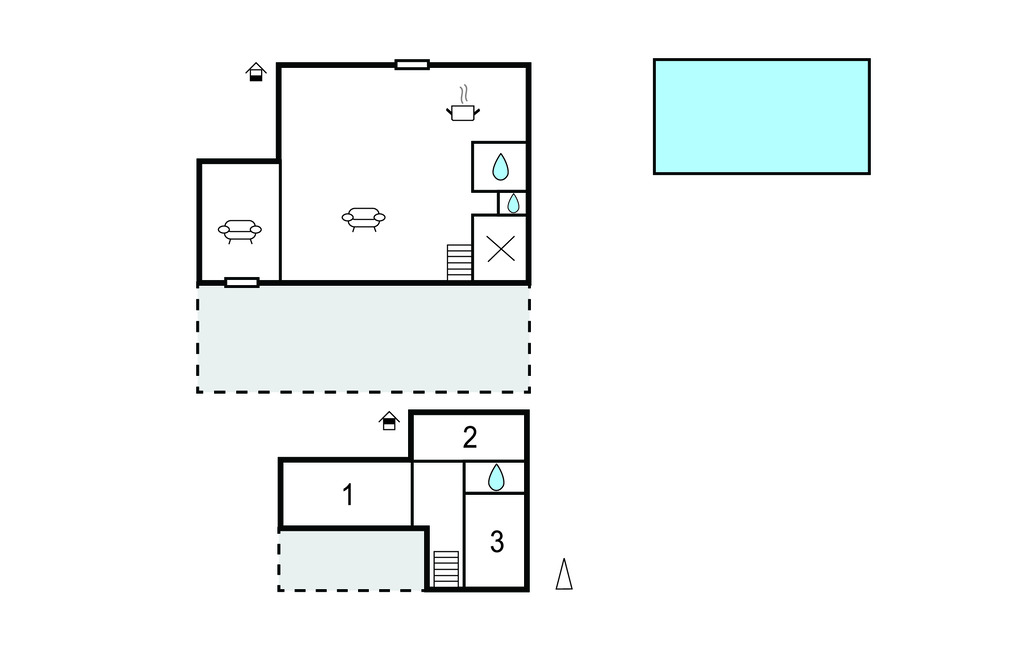 Maison 6 personnes avec piscine et vue Luberon à Goult - Photo 27