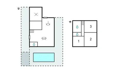 Maison 3 chambres avec piscine privée près d'Avignon : photo 18