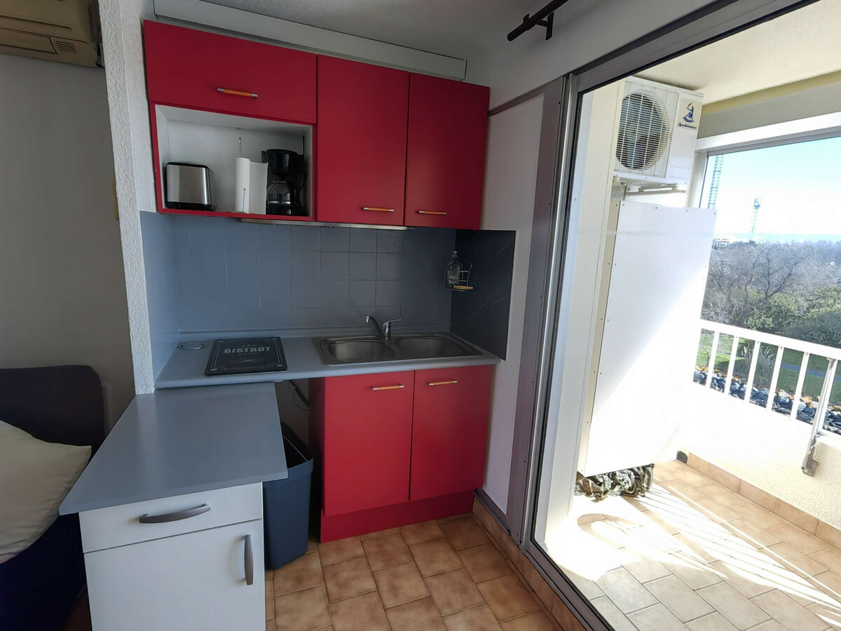 Studio cabine 4 pers, piscine et vue lagon à Cap d'Agde - Photo 10