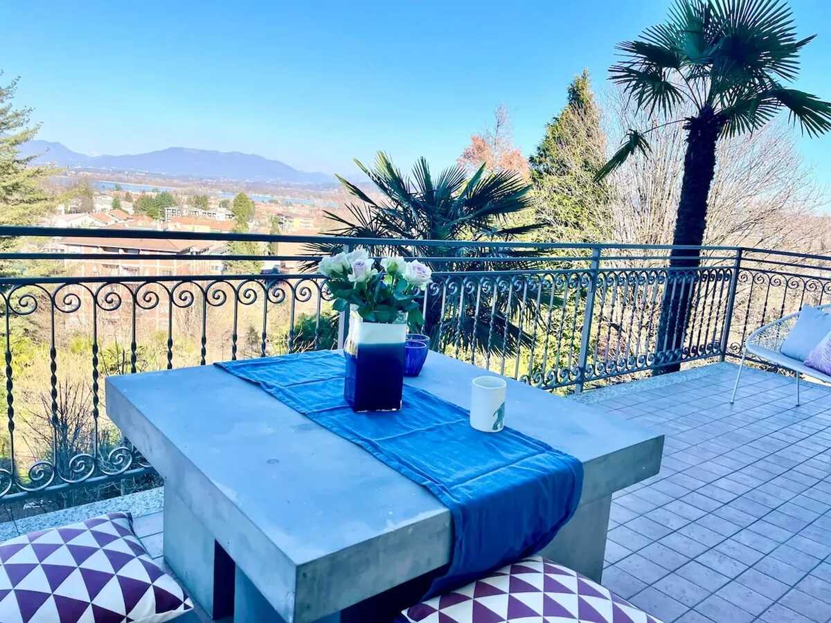 Appartement avec vue sur le lac et les montagnes à Arona - Photo 5