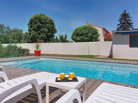 Maison Jaffe 6 personnes, piscine chauffée à Saint-Sulpice-de-Royan : photo 2