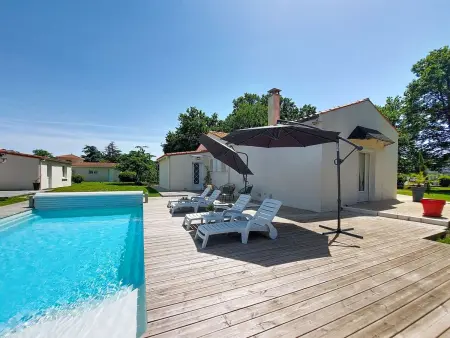 Maison Jaffe 6 personnes, piscine chauffée à Saint-Sulpice-de-Royan : photo 24