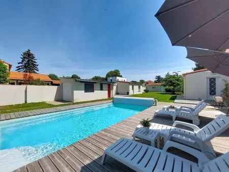 Maison Jaffe 6 personnes, piscine chauffée à Saint-Sulpice-de-Royan : photo 26