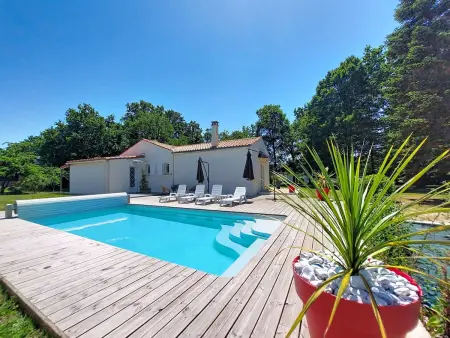 Maison Jaffe 6 personnes, piscine chauffée à Saint-Sulpice-de-Royan : photo 32