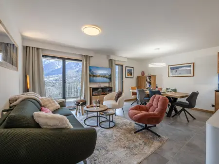 Appartement 60m² aux Houches, piscine et proche pistes : photo 2