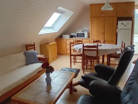 Appartement 1er étage, jardin clos et parking à Le Palais : photo 2