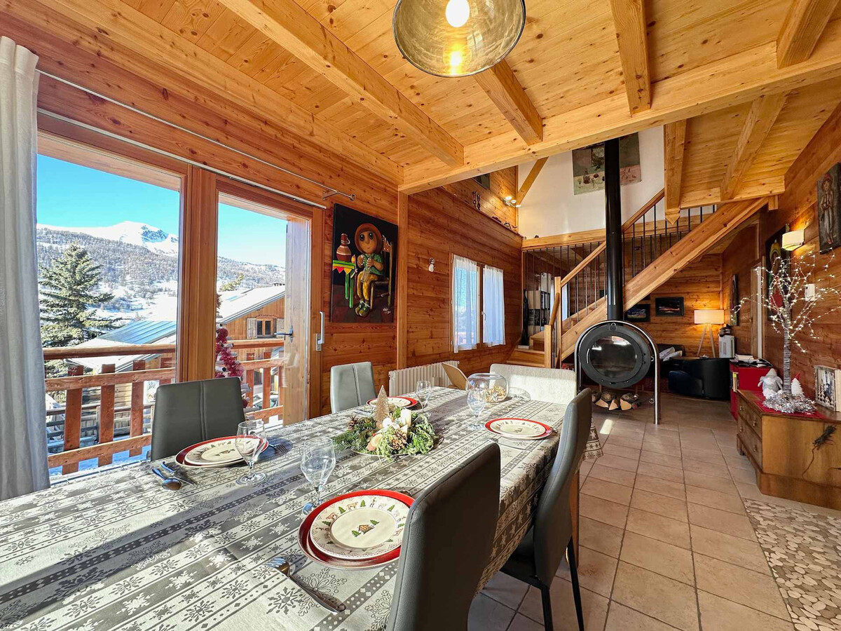 Chalet 8 pers. Vars : sauna, salle de sport, ski-room - Photo 1