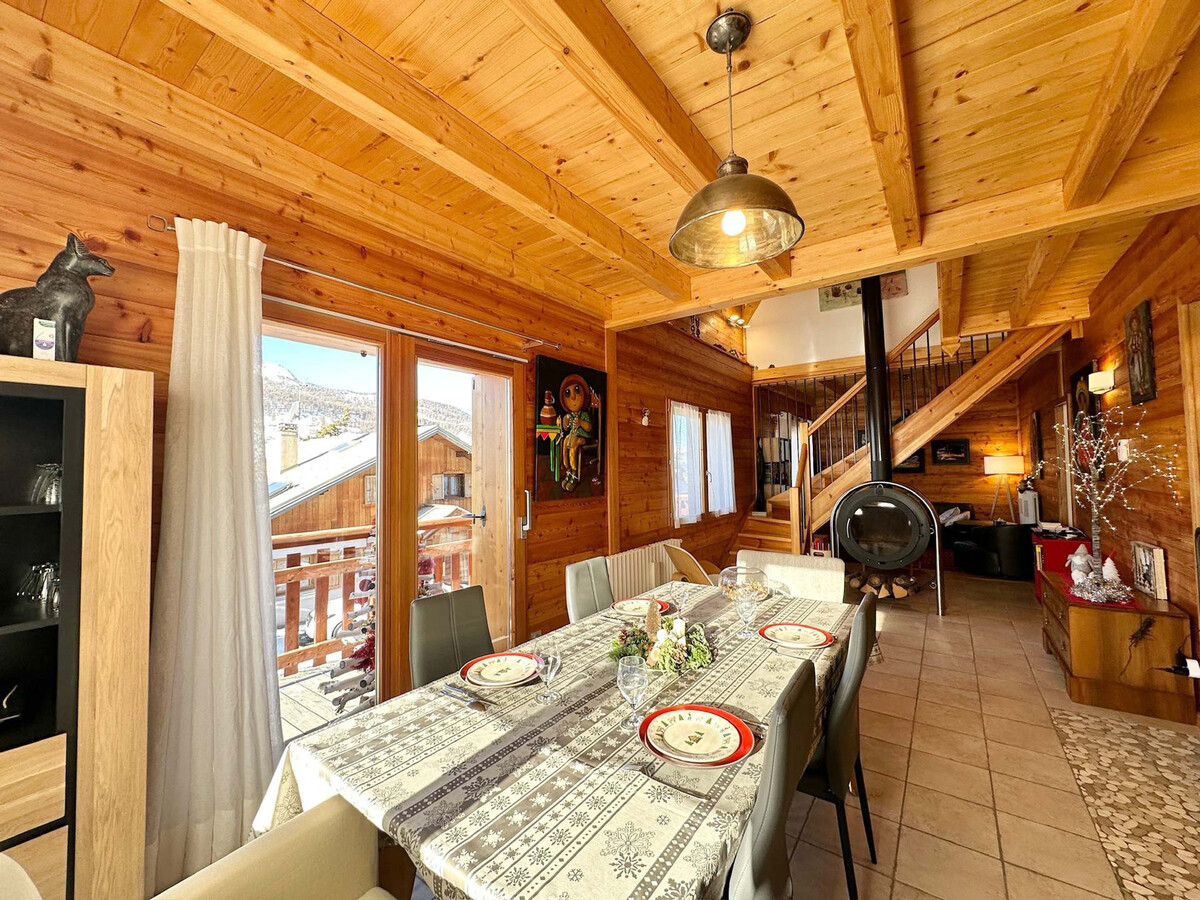 Chalet 8 pers. Vars : sauna, salle de sport, ski-room - Photo 4