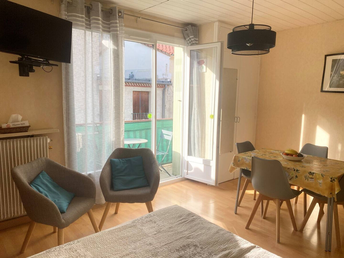 Studio 25 m² balcon sud-ouest aux thermes - Photo 1