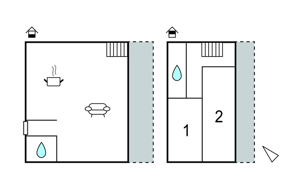 Maison vue mer à Cervione, 2 chambres près de la plage - Photo 27
