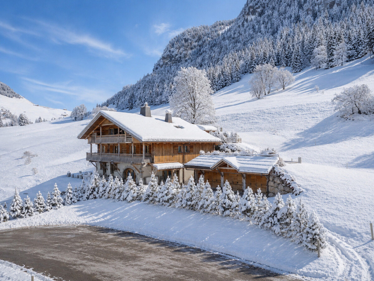 Authentic Lodge Spa, chalet 5★ pour 15 pers à La Clusaz - Photo 1