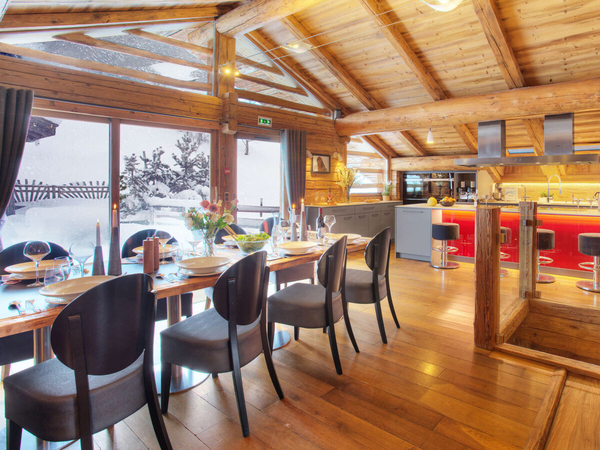 Authentic Lodge Spa, chalet 5★ pour 15 pers à La Clusaz - Photo 5