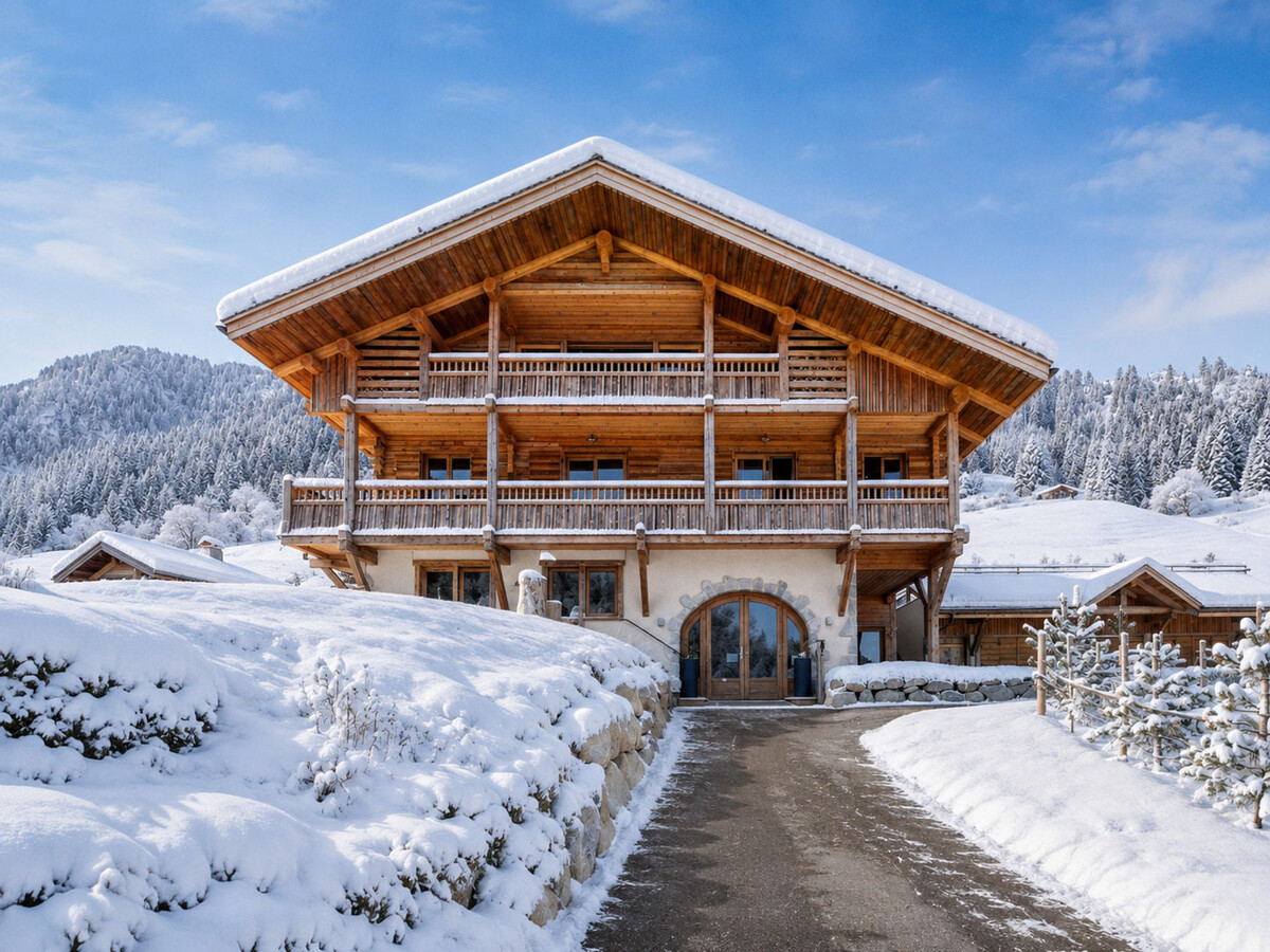 Authentic Lodge Spa, chalet 5★ pour 15 pers à La Clusaz - Photo 16