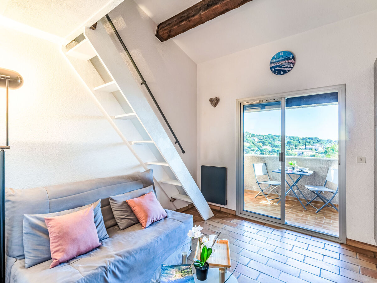 Studio 20 m² balcon sud avec vue mer à Sainte-Maxime - Photo 4