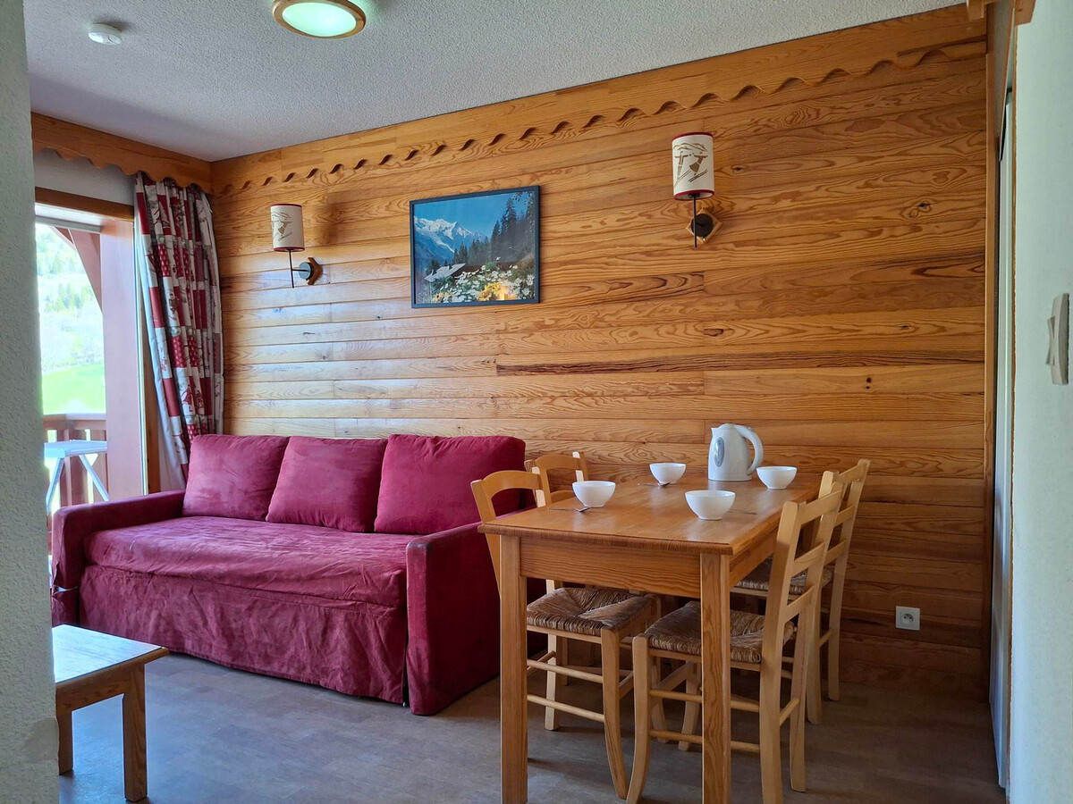 Appartement 6 pers. ski-in/ski-out Saint-François-Longchamp - Photo 1