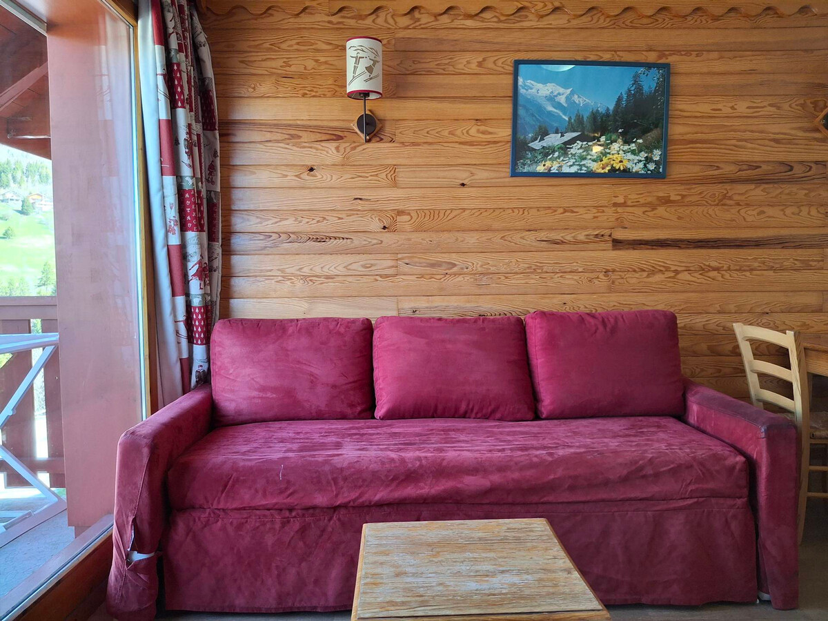 Appartement 6 pers. ski-in/ski-out Saint-François-Longchamp - Photo 2