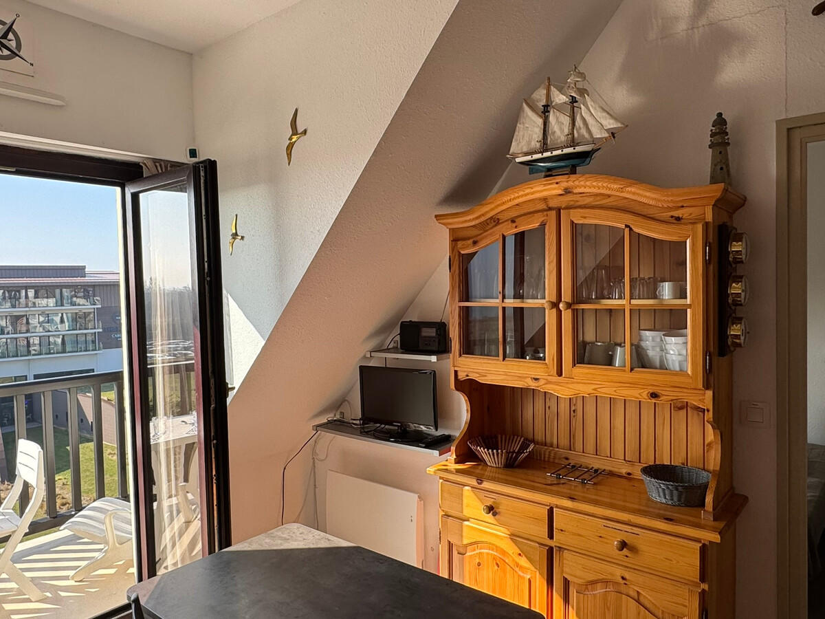 Appartement 2 pièces vue mer, accès direct plage à Cabourg - Photo 3