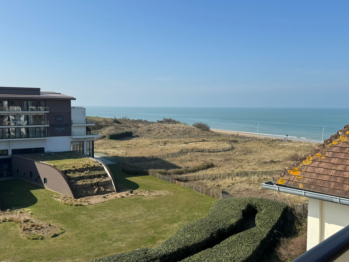 Appartement 2 pièces vue mer, accès direct plage à Cabourg - Photo 12