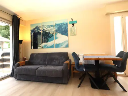 Studio 31 m² 4 pers aux Houches, 350 m des pistes : photo 2