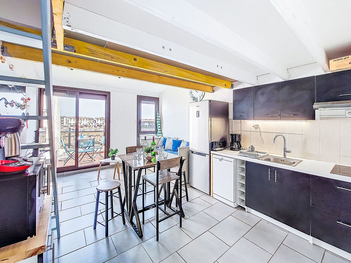 Appartement Palmyra au Barcarès, vue lac et montagnes - Photo 7