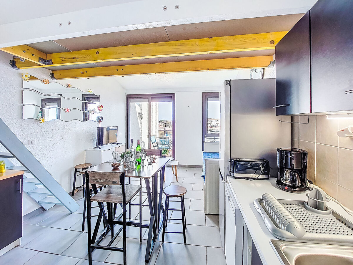 Appartement Palmyra au Barcarès, vue lac et montagnes - Photo 9