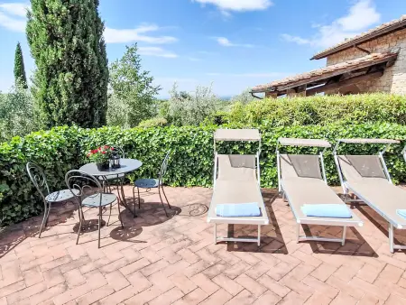 Maison San Regolo à Gaiole in Chianti, piscine : photo 32