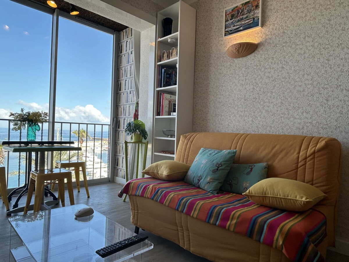 Studio vue mer et port à Banyuls-sur-Mer avec ascenseur - Photo 9