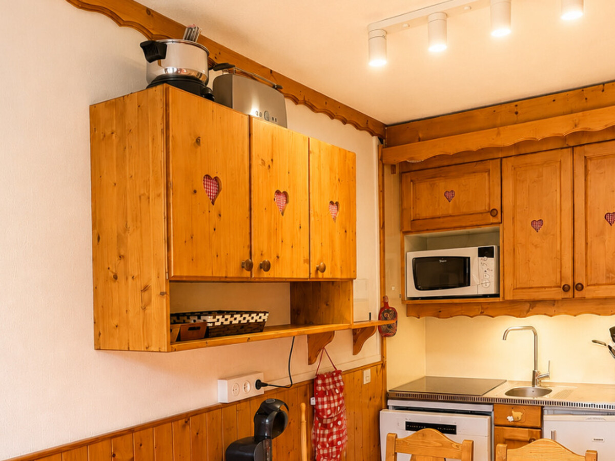 Studio 4 pers. aux Menuires, balcon montagne - Photo 4