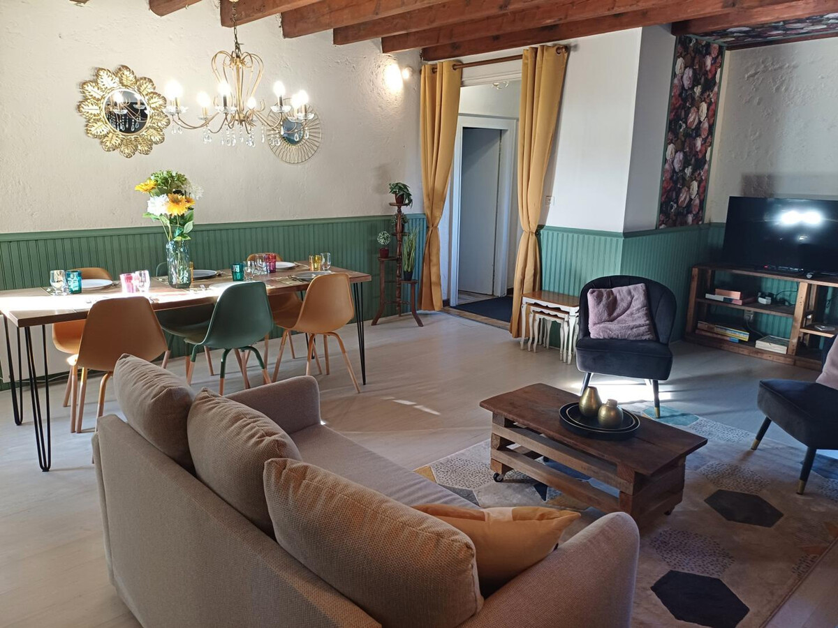 Gîte La Ferme : 6 pers, piscine chauffée, animaux acceptés - Photo 6
