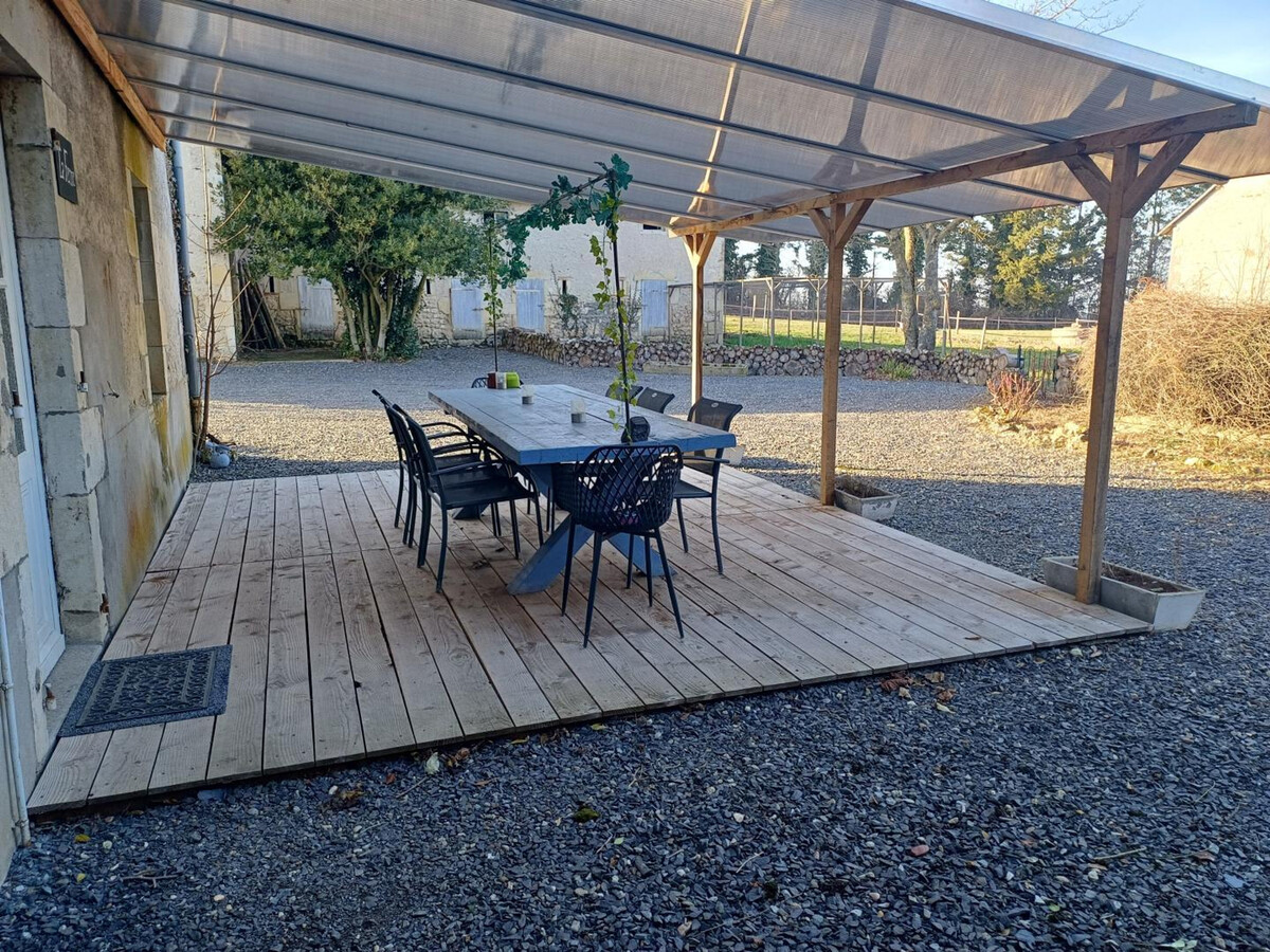 Gîte La Ferme : 6 pers, piscine chauffée, animaux acceptés - Photo 10