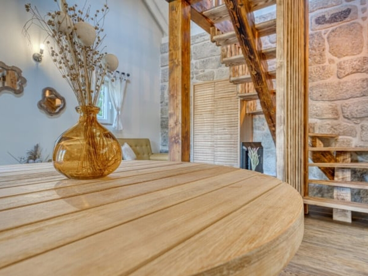 Gîte au bord de la rivière avec cheminée à Marco - Photo 8