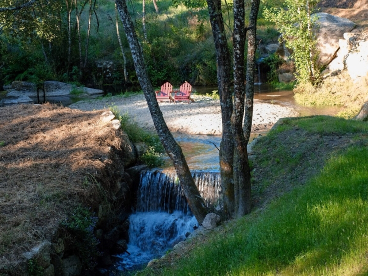 Gîte au bord de la rivière avec cheminée à Marco - Photo 22