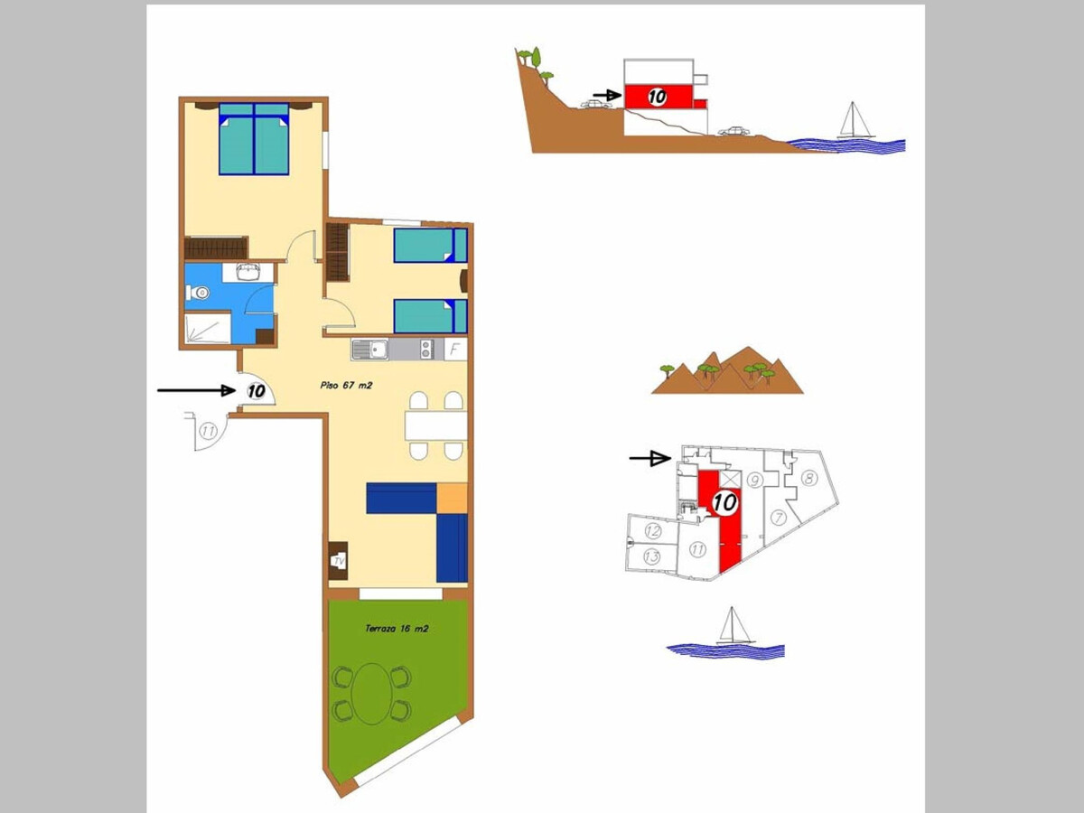 Appartement 2 ch avec terrasse 16m², 50m de la plage - Photo 11