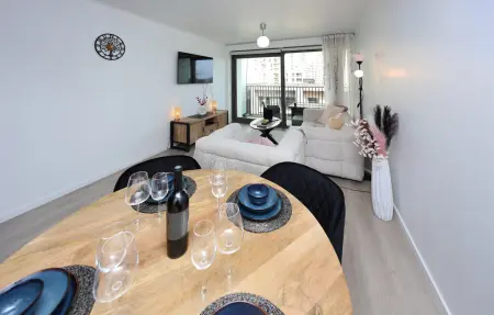 Appartement 2 chambres face à la plage à Ostende, Belgique : photo 6
