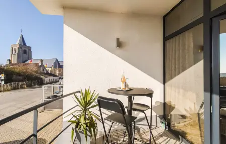 Appartement vue dunes avec terrasse couverte à Ostende : photo 11