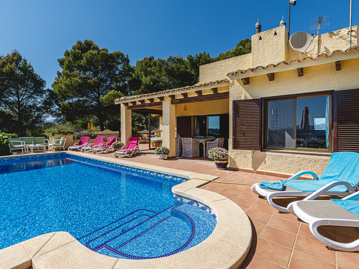 Maison 6 pers. Altea : piscine privée, vue baie et jardin - Photo 2