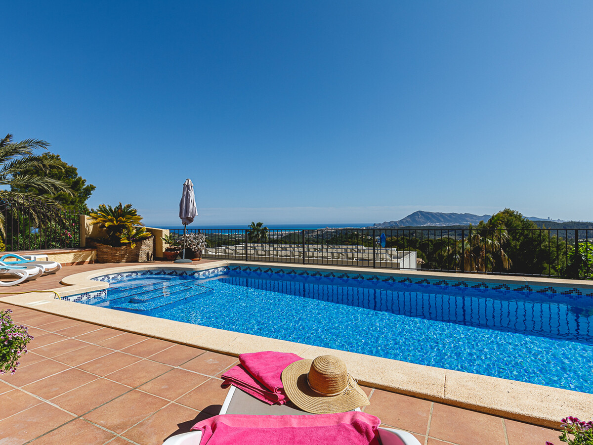 Maison 6 pers. Altea : piscine privée, vue baie et jardin - Photo 3