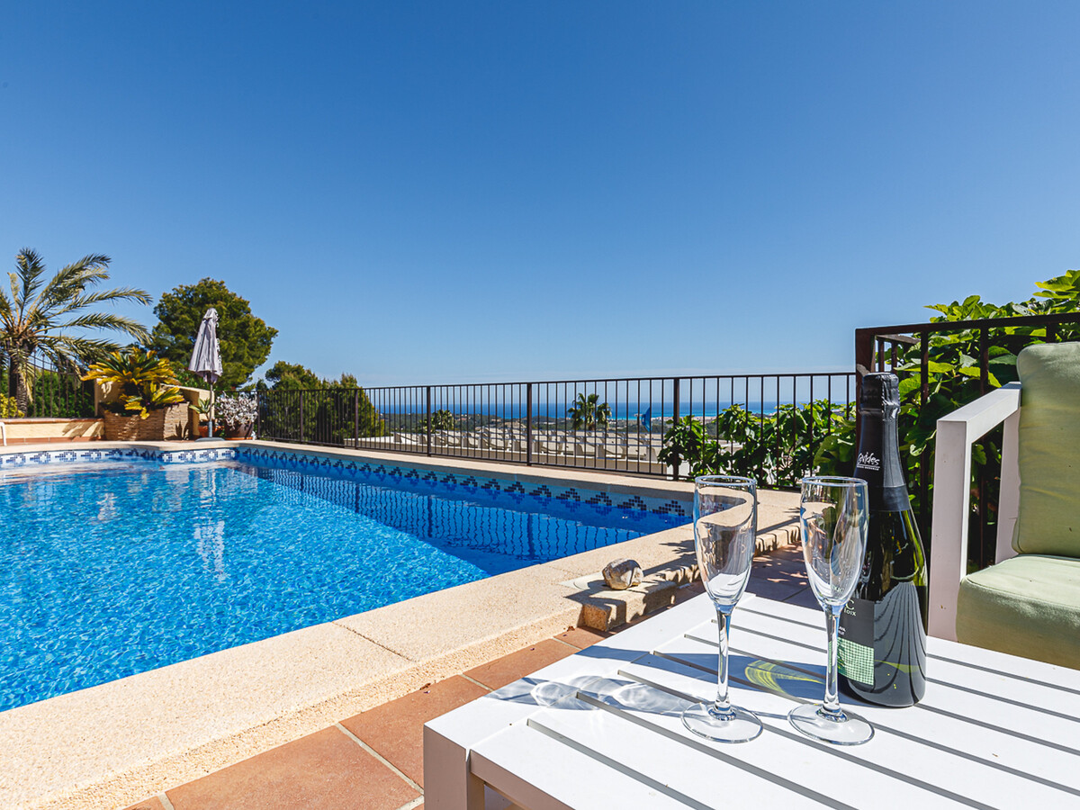 Maison 6 pers. Altea : piscine privée, vue baie et jardin - Photo 4