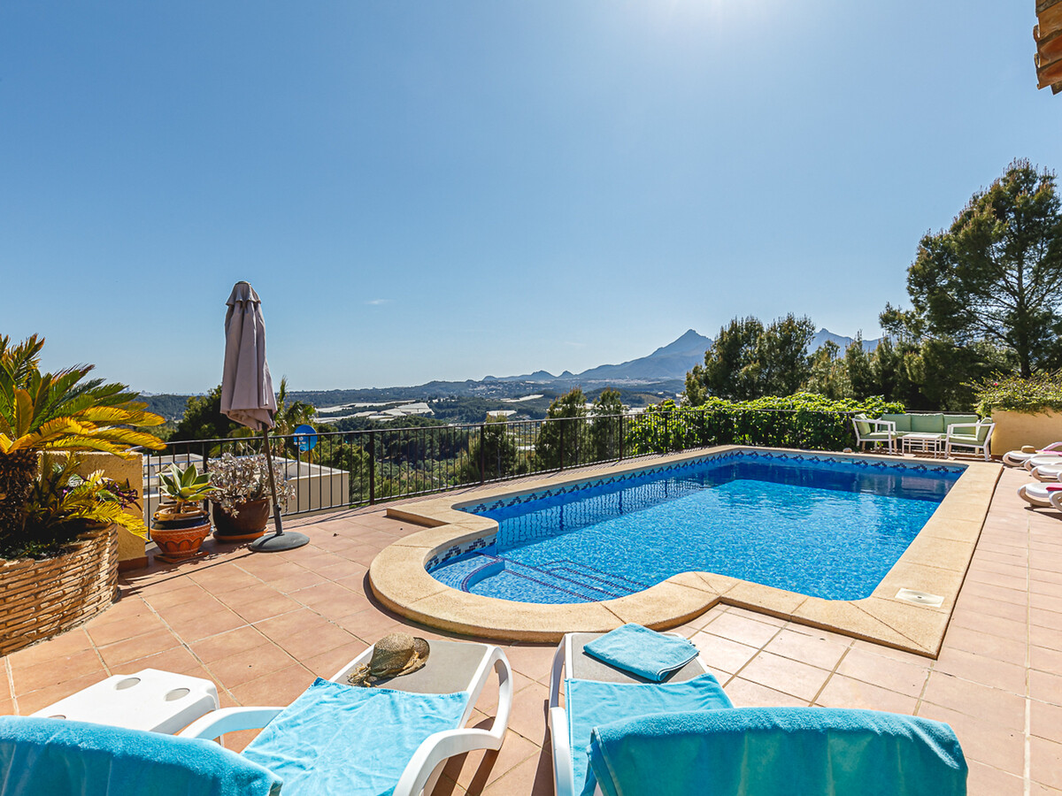Maison 6 pers. Altea : piscine privée, vue baie et jardin - Photo 6