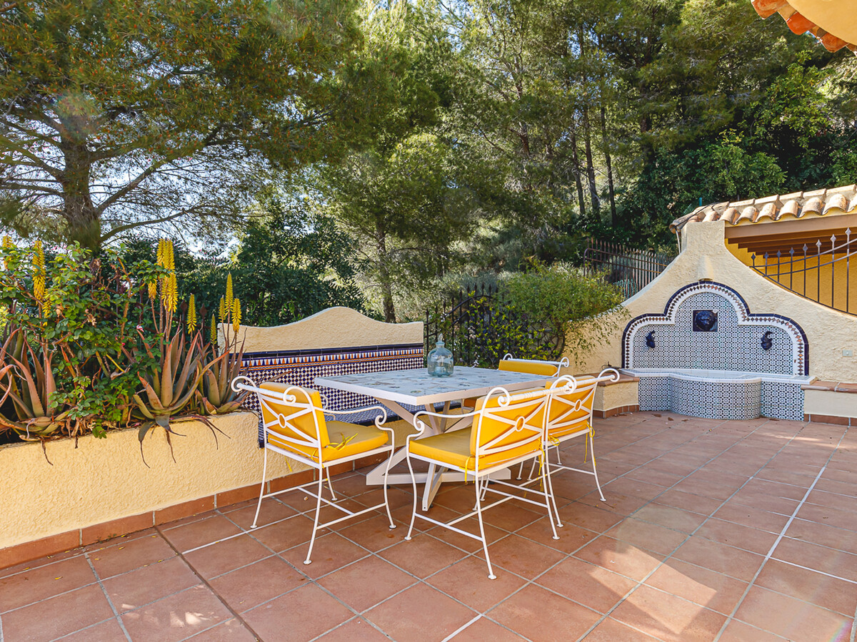Maison 6 pers. Altea : piscine privée, vue baie et jardin - Photo 7