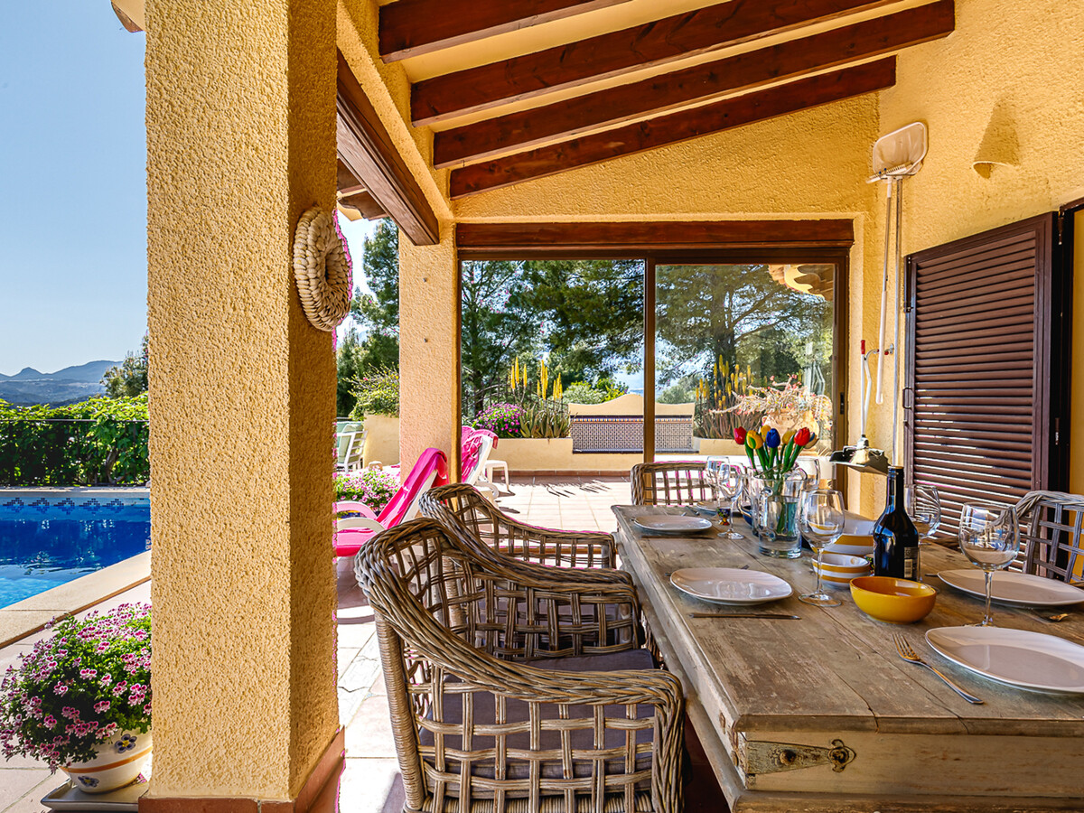 Maison 6 pers. Altea : piscine privée, vue baie et jardin - Photo 9