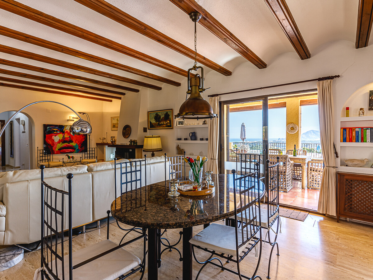 Maison 6 pers. Altea : piscine privée, vue baie et jardin - Photo 11