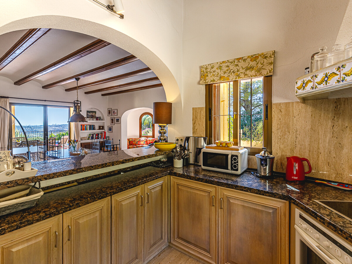 Maison 6 pers. Altea : piscine privée, vue baie et jardin - Photo 13