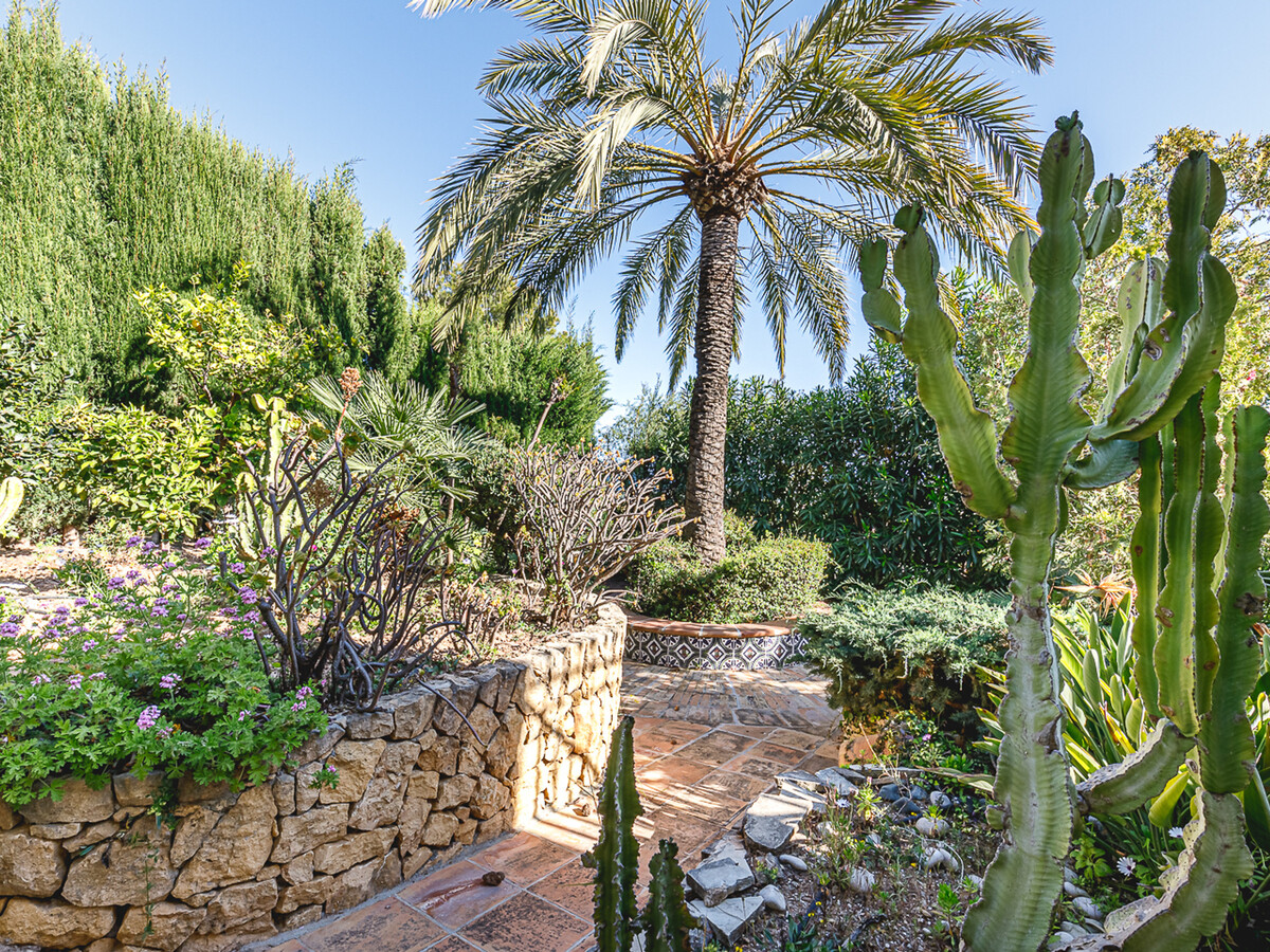 Maison 6 pers. Altea : piscine privée, vue baie et jardin - Photo 19
