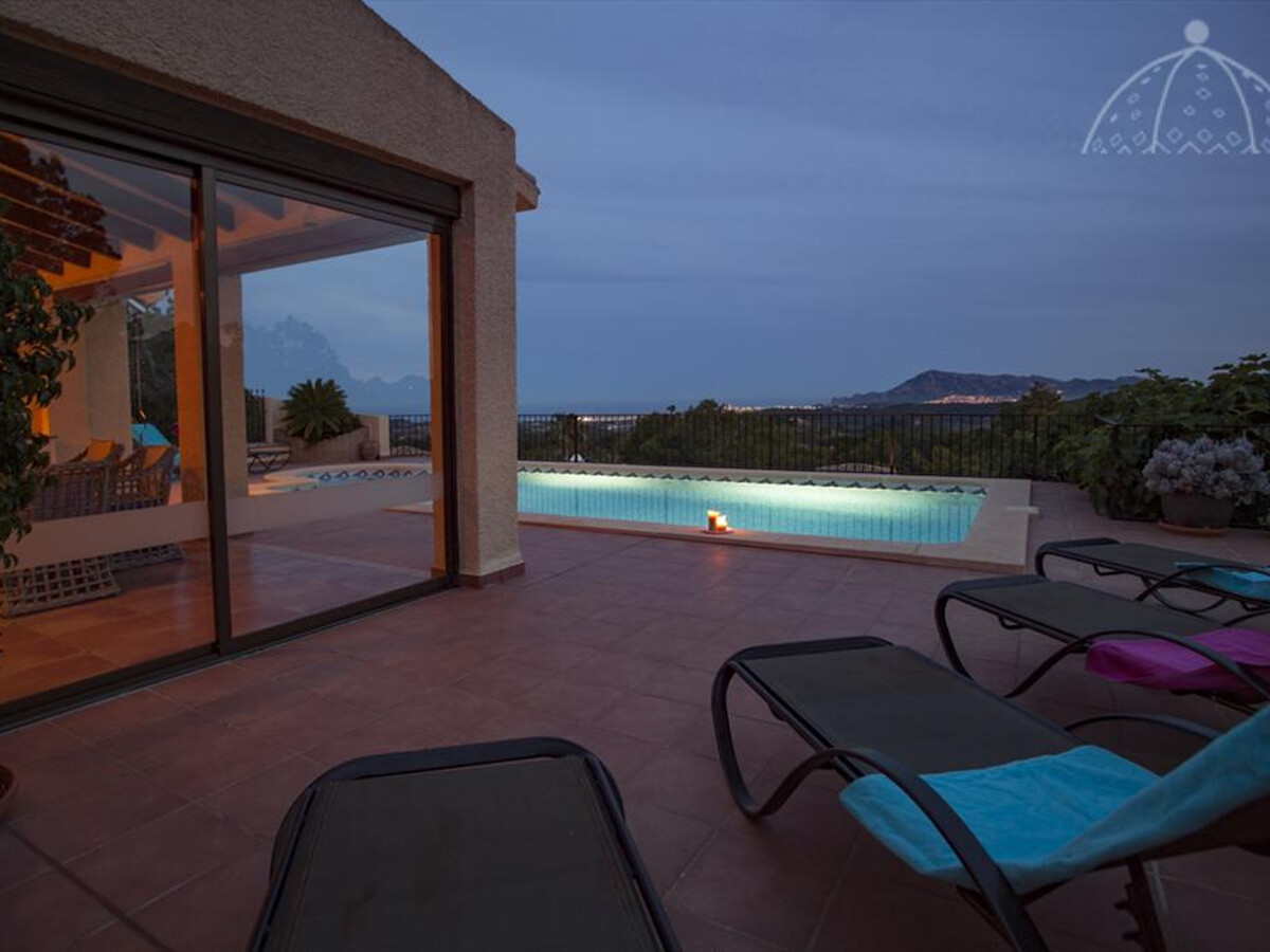Maison 6 pers. Altea : piscine privée, vue baie et jardin - Photo 23